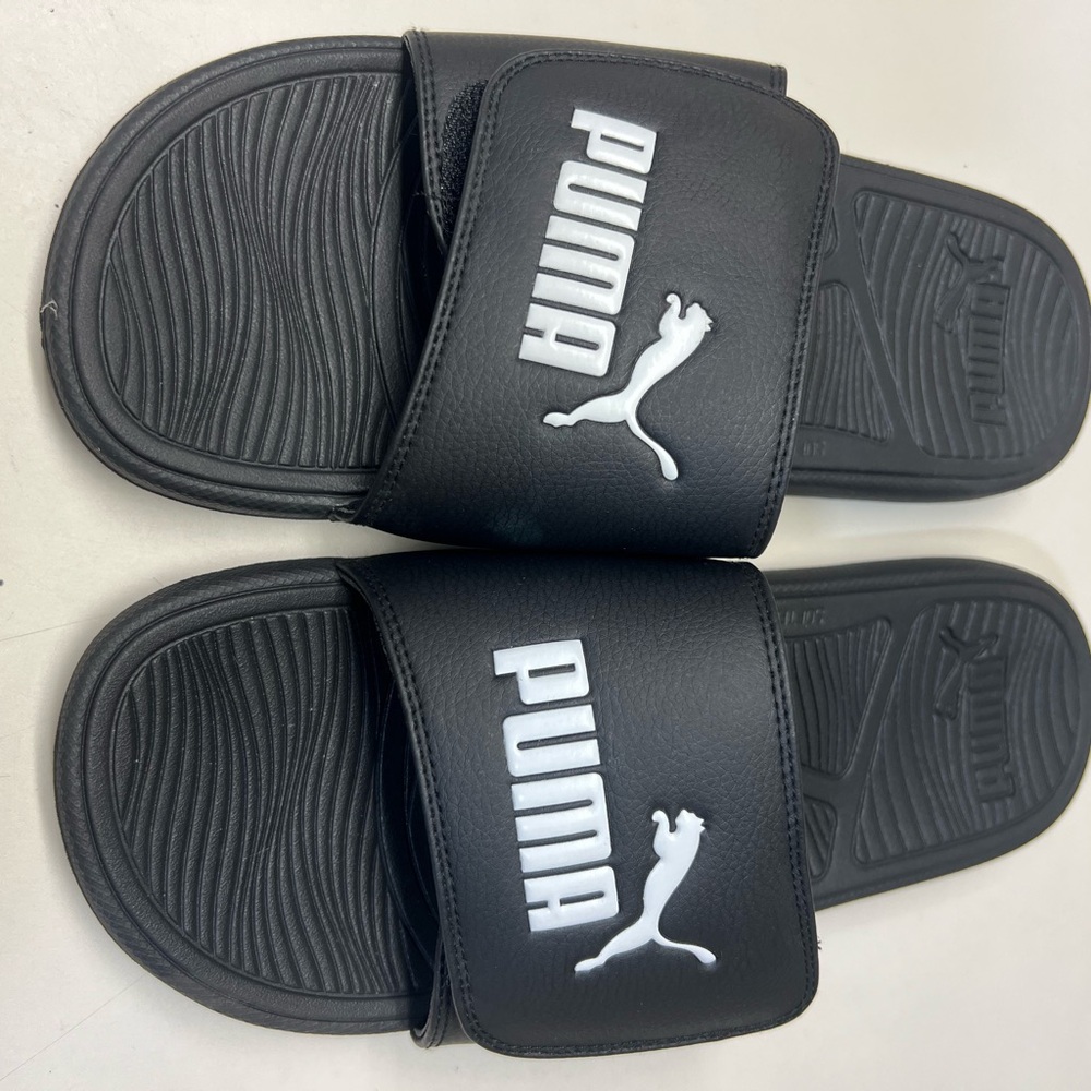 PUMA Black and White Logo Slides